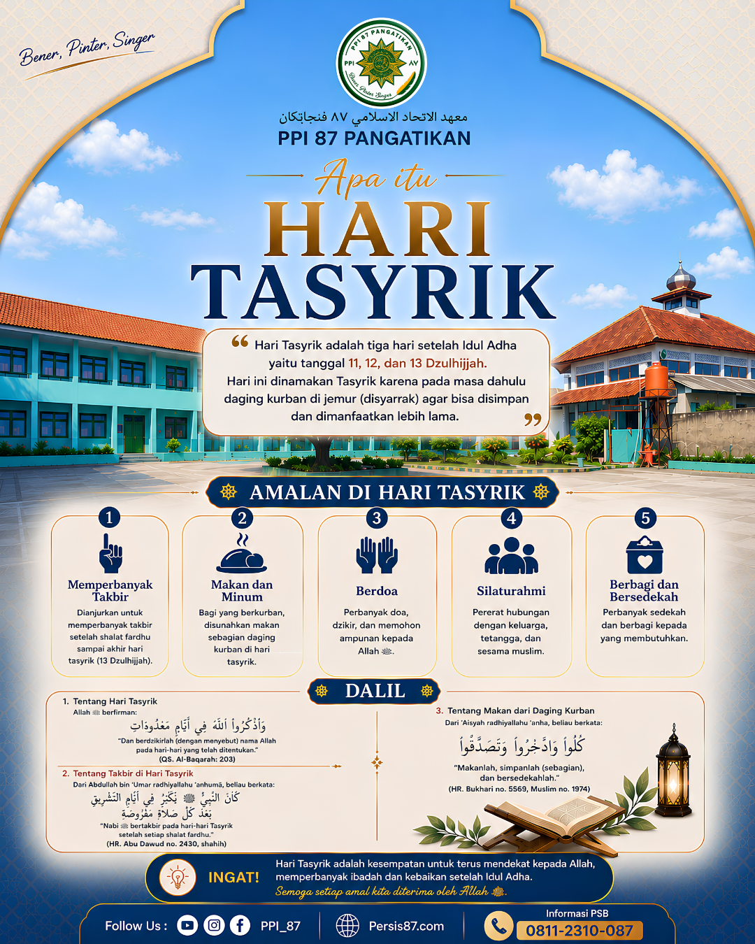 Apa itu Hari Tasyrik?